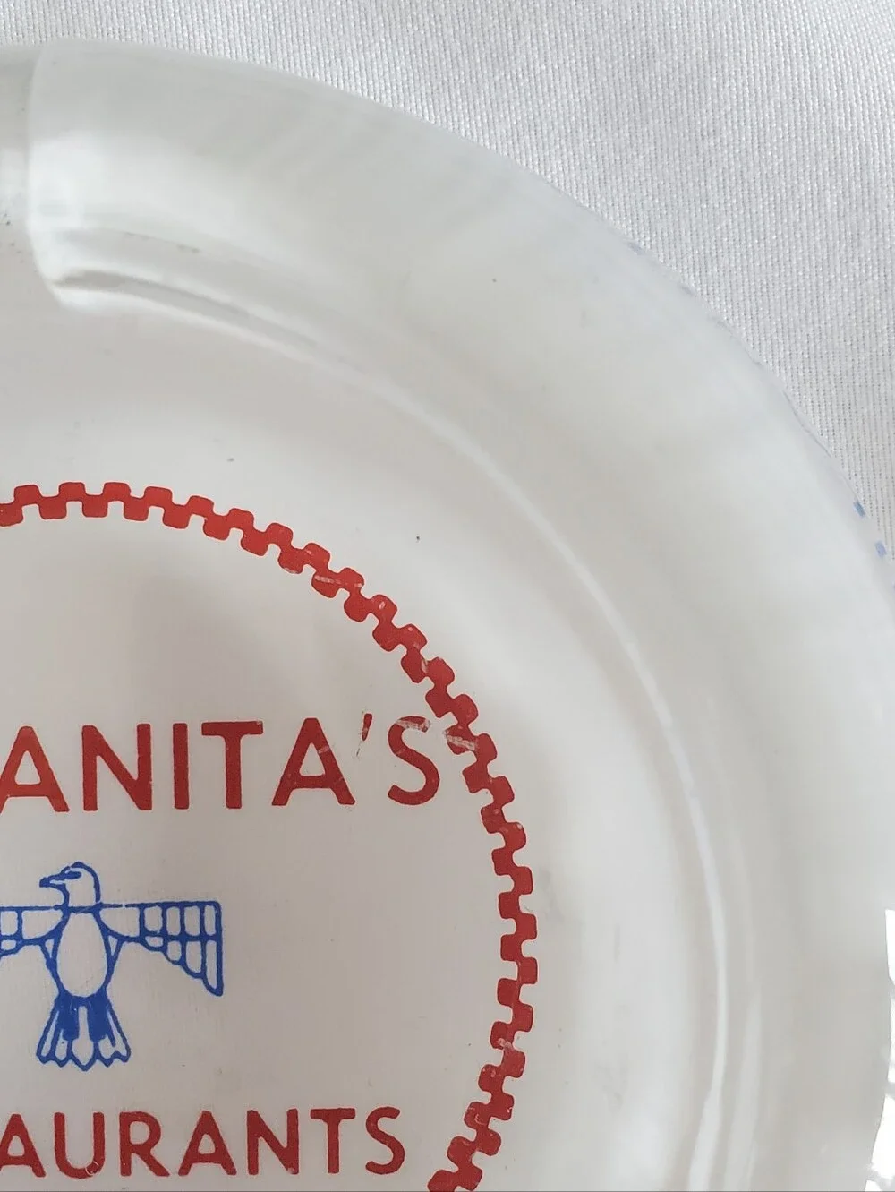 Philanitas Resturaunts Pullman Wash Vtg Ashtray Steaks Seafood Chicken ED 2-1976